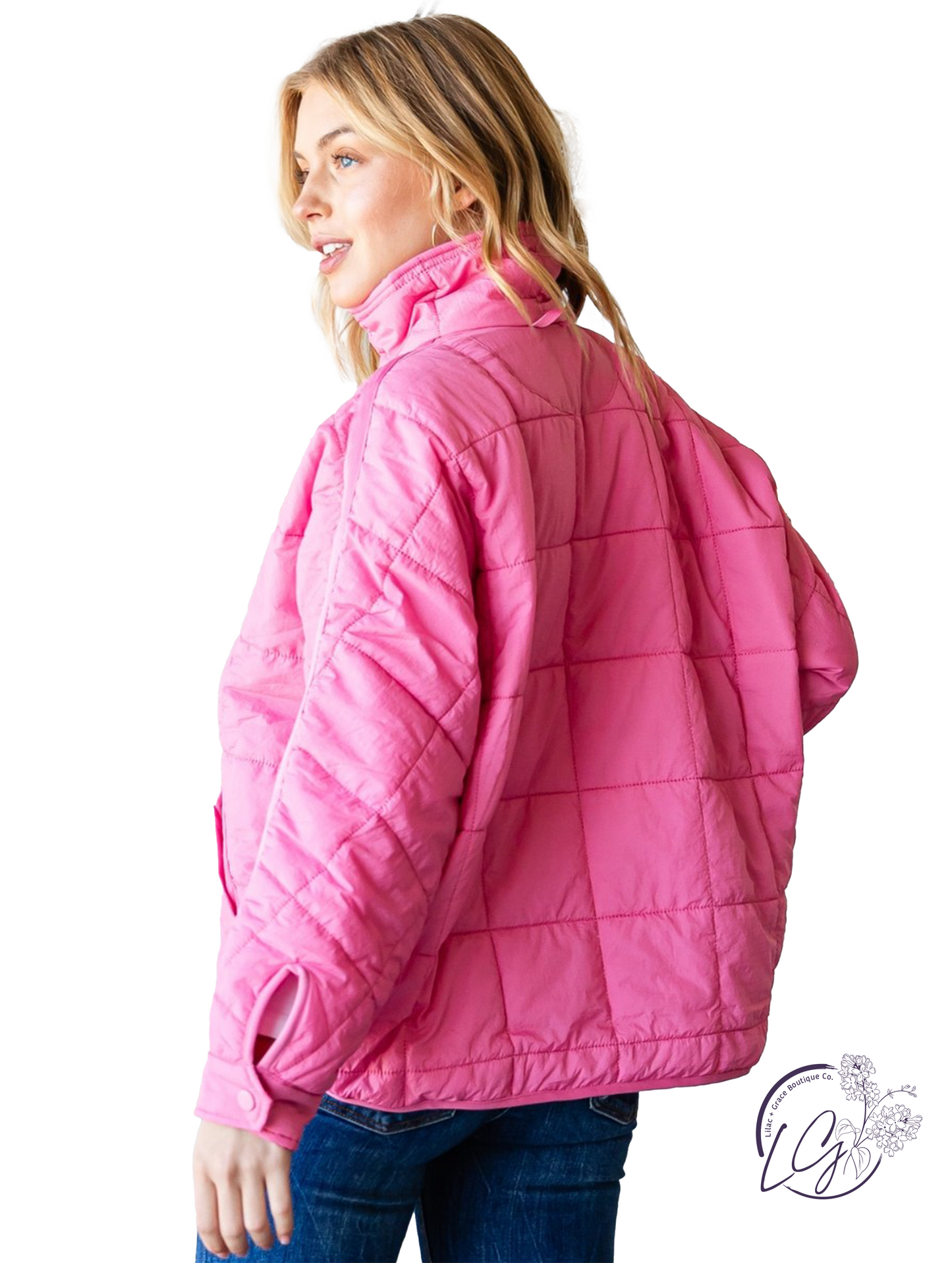 Sweet Like Candy Puffer Jacket