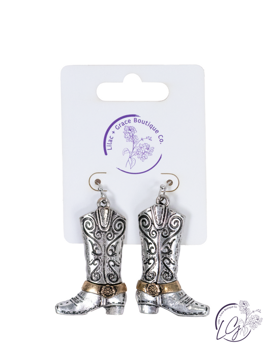 Wild West Boot Earrings