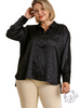 Curvy Once A Year Button Up Long Sleeve