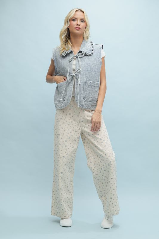 Denim Drift Vest