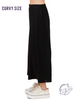 Curvy Light & Luxe Wide Leg Linen Pants