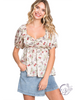 Sunshine Meadow Babydoll Top