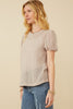 Soft Sculpt Puff Top