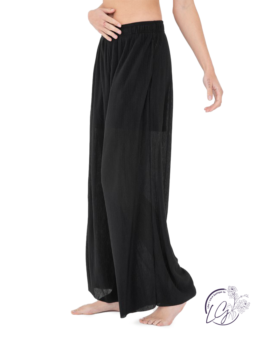 Delicate Drift Wide Leg Trousers