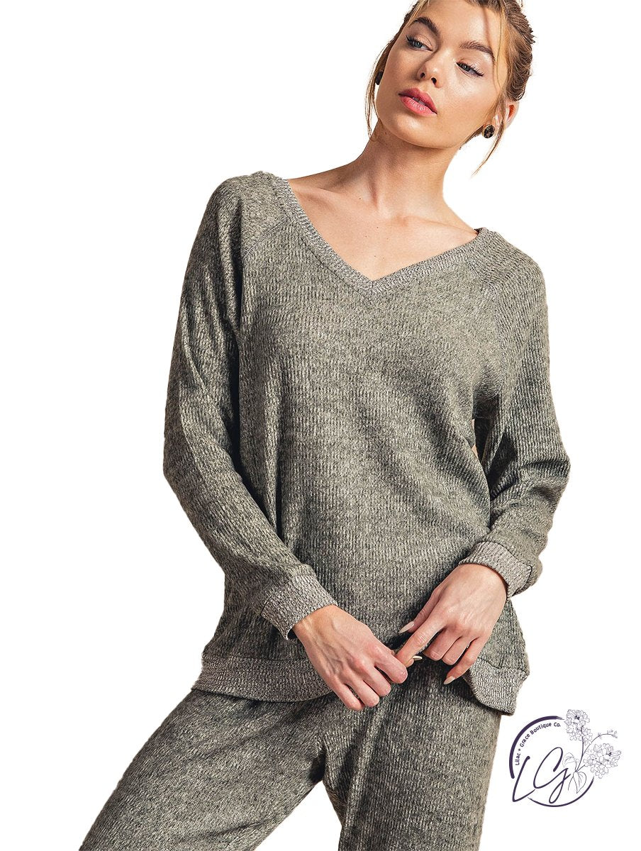 Effortless Ribbed Longsleeve