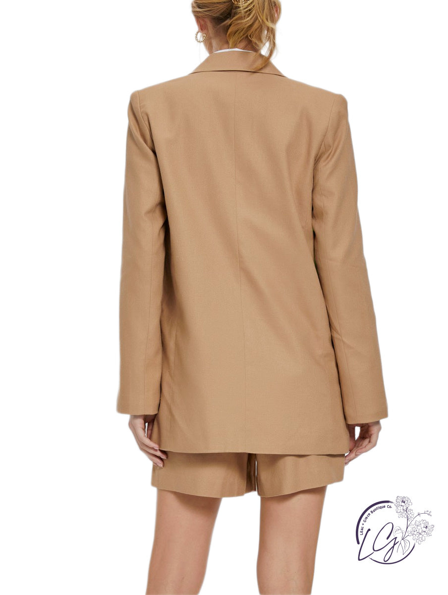 Effortless Drape Blazer