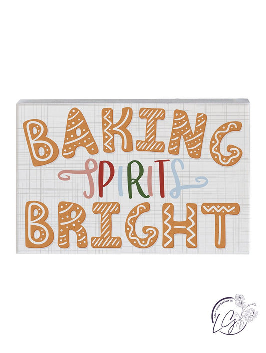 Baking Spirits Bright - Small Talk Rectangle