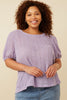 Curvy Soft Sculpt Puff Top