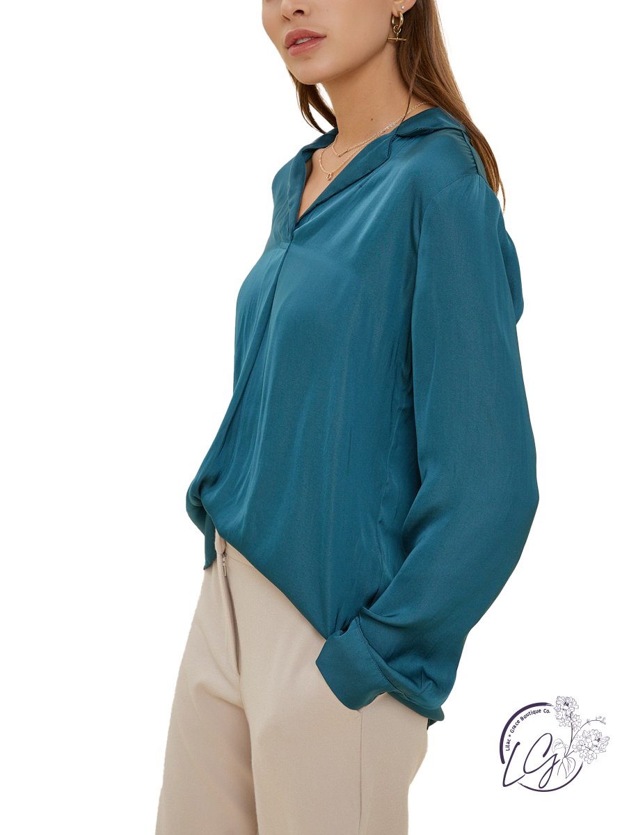 Skyline Satin Perfection Blouse