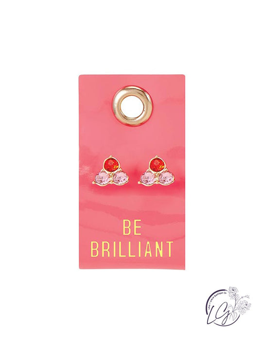 Be Brilliant - Gemstone Earrings