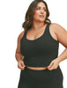 Curvy Precision Fit Cropped Tank