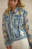 Wildflower Drift Denim Jacket