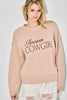 Desert Rose Cowgirl Sweater