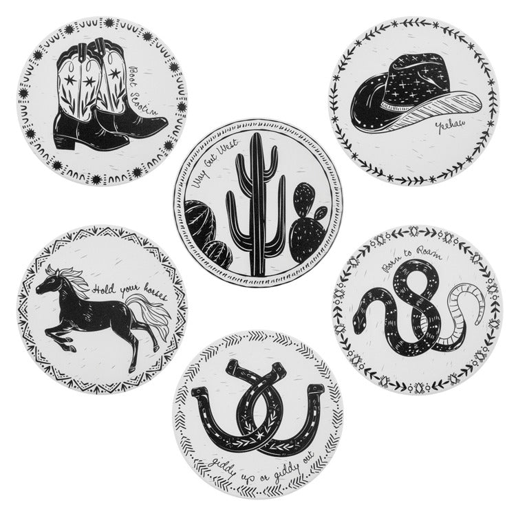 Western Boho Coasters