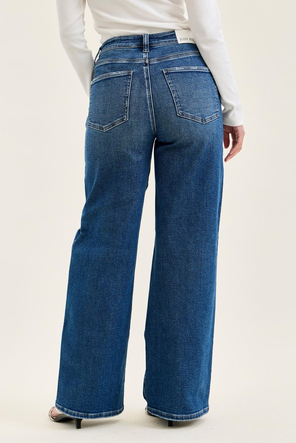 Zayla High Waist Distressed Straight Leg by Judy Blue