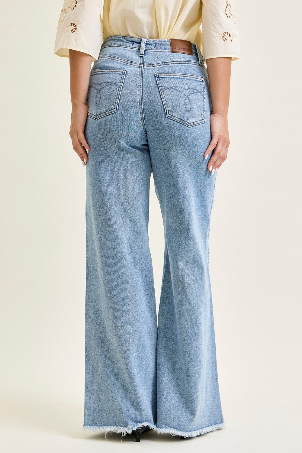 Maple High Rise Retro Wide Leg by Judy Blue