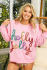 Holly Jolly Christmas French Terry Pullover