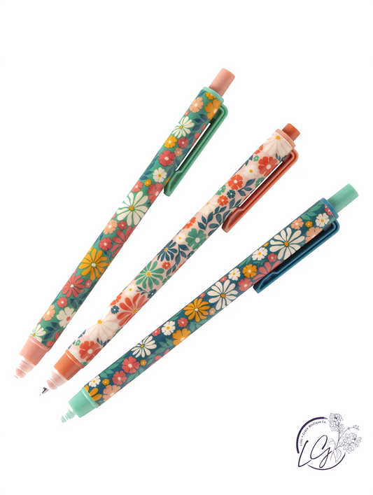 Bloom - Set of 3 Erasable Gel Pens