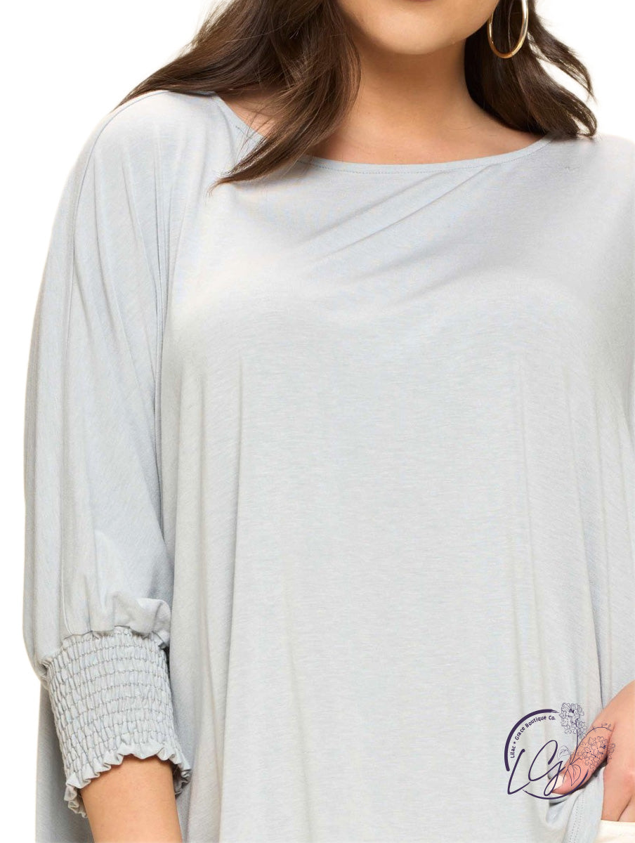 Curvy Comfort Knit Vision Top