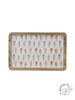 Ice Cream Cone Enameled Mango Wood Tray