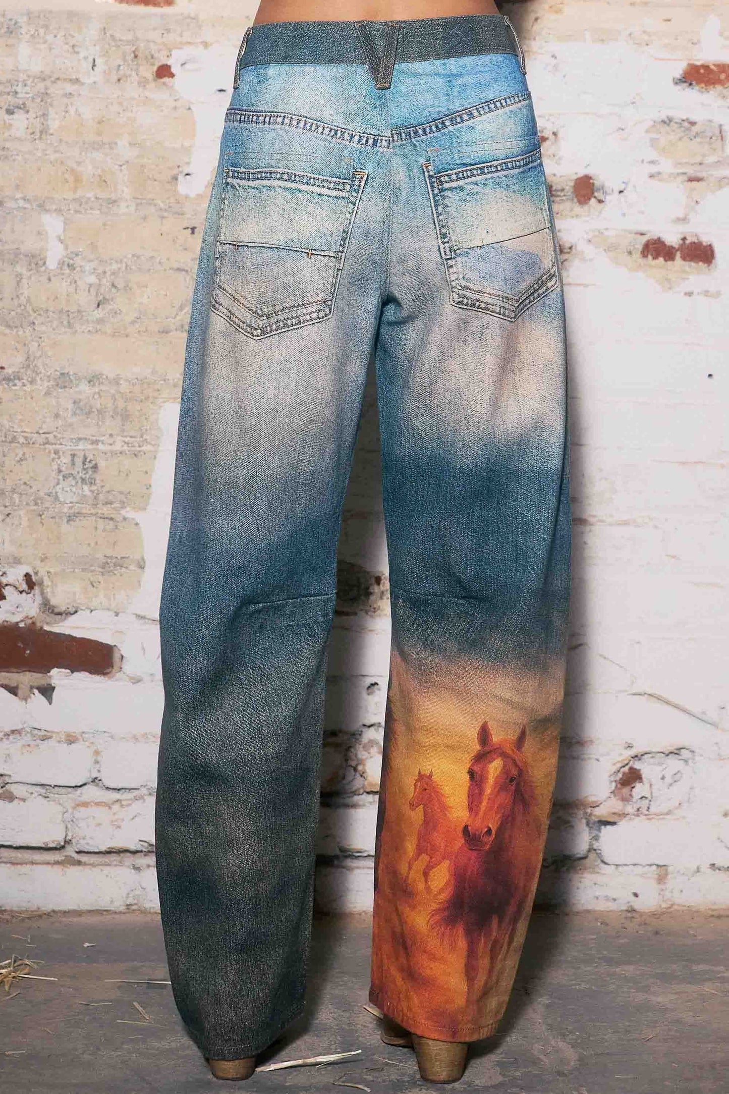 Wild Spirit Wide Leg Barrel Jeans