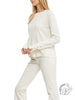 Jewel Buttons Classic Comfort Sweater