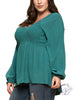 Curvy Confidence Woven Chic Blouse