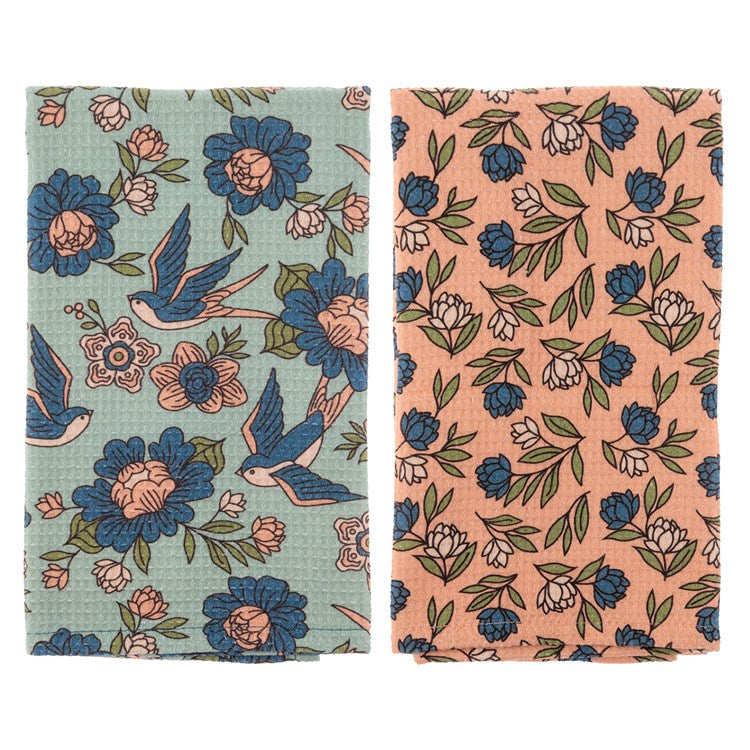 Waffle Weave Towl Set