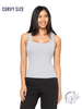 Curvy Contour Square Neck Tank