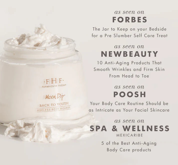 Moon Dip® Back To Youth Ageless Body Mousse
