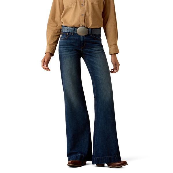 Ariat Perfect Rise Petra Flipside Wide Leg Jeans