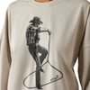 Ariat Cowboy Canvas Oversized Long Sleeve T-Shirt