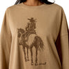 Ariat Canvas Oversized Long Sleeve T-Shirt