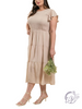 Curvy Rolling Hills Tiered Dress