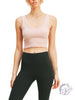 Cropped Premium Seamless Ribbed V Tank Top