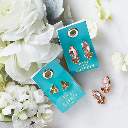 Stay Sparkly - Gemstone Earrings