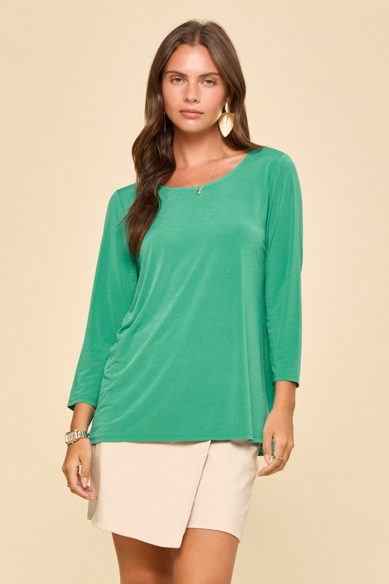 Polished Petal Top