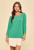 Polished Petal Top