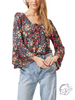 Petal Pout Waterfall Sleeve Top