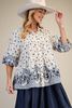 Boho Border Blouse