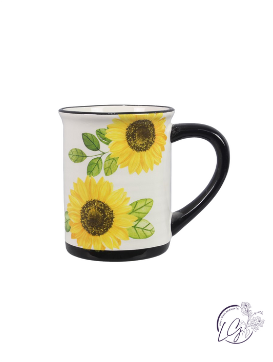 Sunflower Ceramic Mug