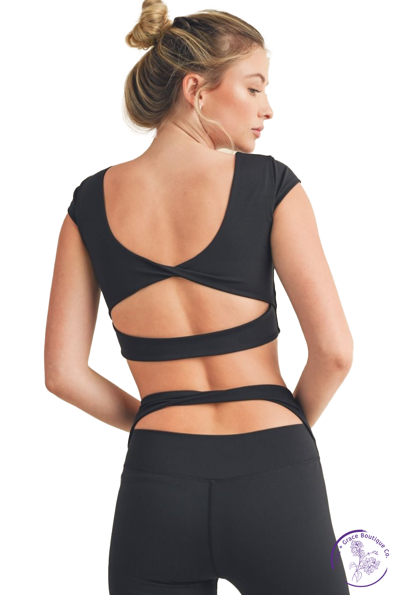 Let's Move Cut Out Sports Bra