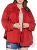 Curvy Upgrade The Classic Look French Terry Jacket