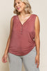 Curvy Not Your Typical Basic Knit Tank