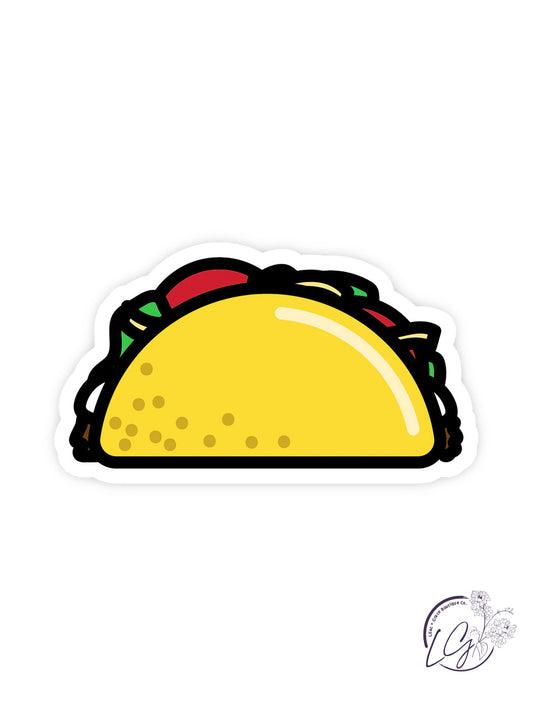 Taco Sticker