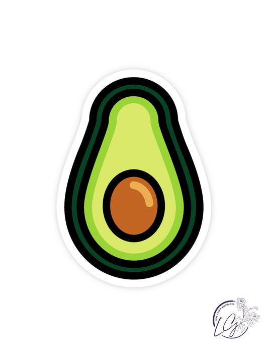 Avocado Sticker