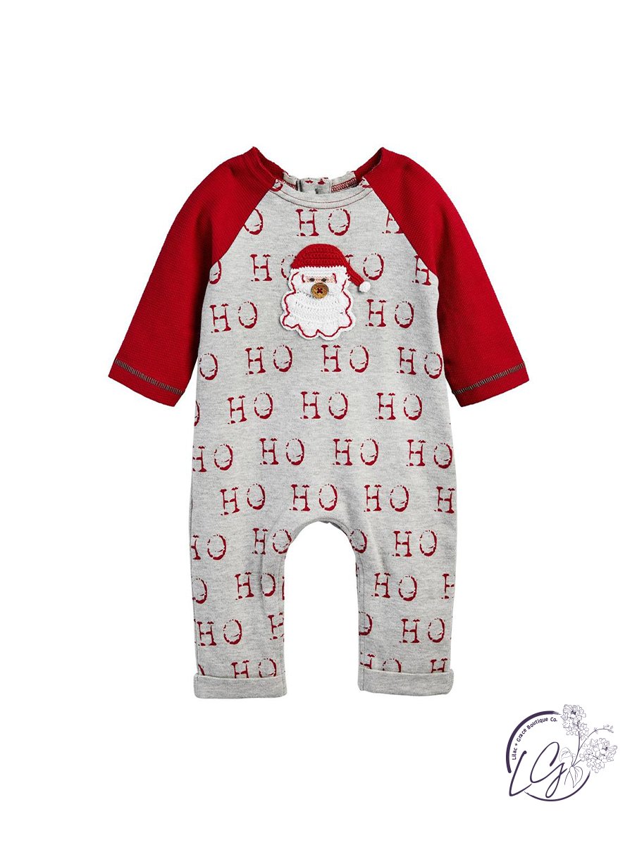 Santa Crochet One-Piece PAJAMA