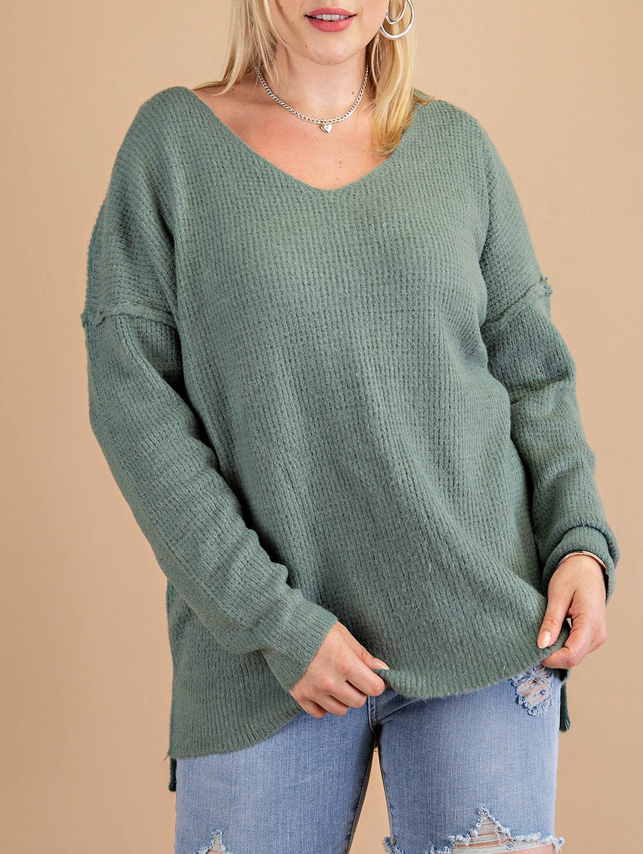 Curvy One More Time Sweater