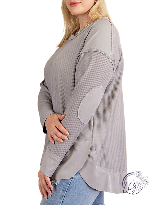 Curvy Only One Thermal Long Sleeve