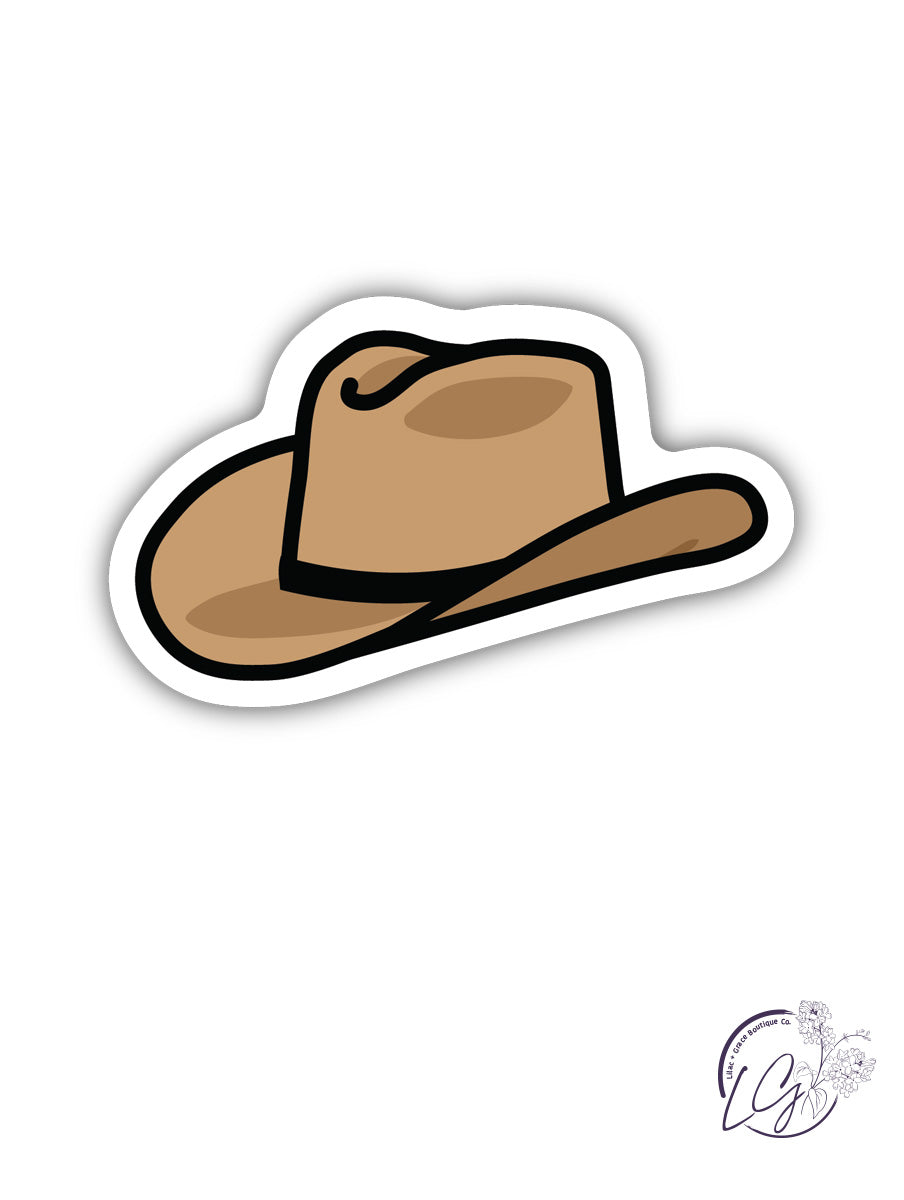 Cowboy Hat Sticker